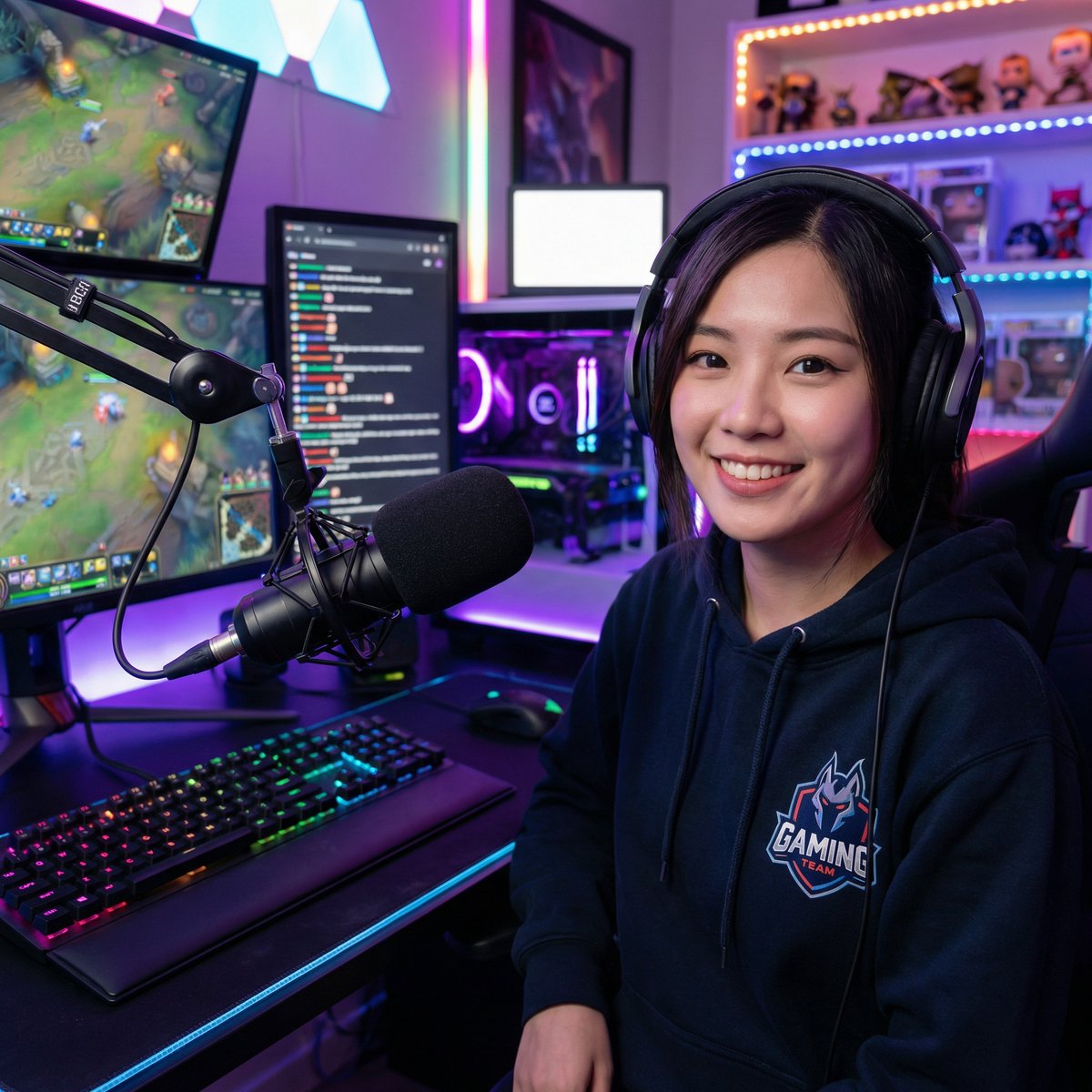 国产主播游戏内容创作者